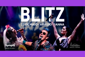 BLITZ SOBE AO PALCO DO ARA&Uacute;JO VIANNA COM "TURN&Ecirc; SEM FIM" 