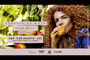 VANESSA DA MATA CELEBRA 20 ANOS DE CARREIRA E NOVO &Aacute;LBUM NO AUDIT&Oacute;RIO ARA&Uacute;JO VIANNA