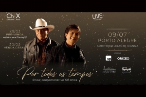 CHIT&Atilde;OZINHO E XOROR&Oacute; NO AUDIT&Oacute;RIO ARA&Uacute;JO VIANNA  DIA 09 DE JULHO
