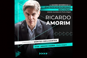 RICARDO AMORIM E AS MAIORES REFER&Ecirc;NCIAS DO EMPREENDEDORISMO NACIONAL NO ARA&Uacute;JO VIANNA 