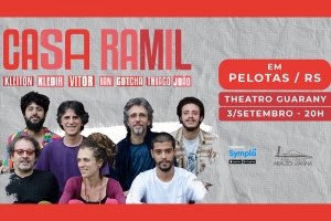 CASA RAMIL SOBE AO PALCO DO THEATRO GUARANY EM SETEMBRO