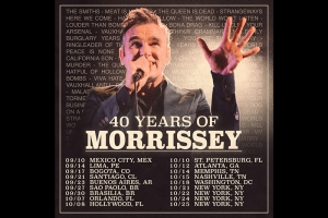 MORRISSEY ANUNCIA DOIS SHOWS NO BRASIL EM SETEMBRO