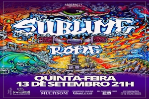 FALTA UMA SEMANA PARA O SUBLIME WITH ROME EM PORTO ALEGRE (SHOW OCORRE EM 13/9)