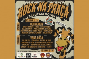 ULTRAMEN E VERA LOCA S&Atilde;O ATRA&Ccedil;&Otilde;ES DO ROCK NA PRA&Ccedil;A NESTE FINAL DE SEMANA EM SAPUCAIA DO SUL