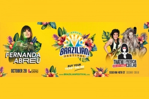 FERNANDA ABREU, FALAMANSA E CAJU PRA BAIXO S&Atilde;O ATRA&Ccedil;OES CONFIRMADAS NO 12th ANNUAL BRAZILIAM FESTIVAL, NA FLORIDA