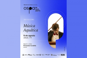 OSPA RECEBE CRAVISTA FERNANDO CORDELLA PARA CONCERTO DEDICADO &Agrave; &ldquo;M&Uacute;SICA AQU&Aacute;TICA&rdquo; DE H&Auml;NDEL (5/08)