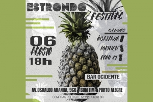 ESTRONDO FESTIVAL APRESENTA TR&Ecirc;S NOMES EFERVESCENTES DA CENA MUSICAL GA&Uacute;CHA NO DOMINGO (DIA 6) NO OCIDENTE