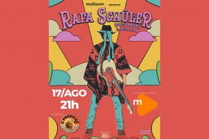 VIRTUOSO GUITARRISTA RAFA SCH&Uuml;LER APRESENTA O ESPET&Aacute;CULO &ldquo;GUITARRERO CANCIONEIRO&rdquo; NO SGT. PEPPERS (17/8)