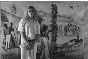 ARTISTA MARANHENSE G&Ecirc; VIANA ESTAR&Aacute; NO INSTITUTO LING A PARTIR DE SEGUNDA-FEIRA FAZENDO INTERVEN&Ccedil;&Atilde;O ART&Iacute;STICA AO VIVO EM PAREDE DO CENTRO CULTURAL