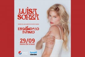 LU&Iacute;SA SONZA IR&Aacute; SE APRESENTAR NO PEPSI ON STAGE NO PR&Oacute;XIMO DIA 29/09 (SEXTA-FEIRA)