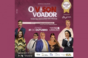 &ldquo;O VISON VOADOR&rdquo; ESPET&Aacute;CULO ESTR&Eacute;IA DIA 21 DE OUTUBRO NO TEATRO OPUS FREI CANECA EM S&Atilde;O PAULO