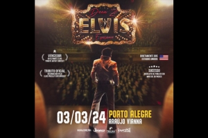 ELVIS EXPERIENCE, CAPITANEADO POR DEAN Z, RETORNA AO NO AUDIT&Oacute;RIO ARA&Uacute;JO VIANNA, NO DIA 3 DE MAR&Ccedil;O