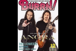 ANGRA GANHA CAPA NA TRADICIONAL REVISTA JAPONESA BURRN! COM DESTAQUE PARA O NOVO &Aacute;LBUM CYCLES OF PAIN