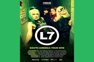 L7 - CONFIRMADA APRESENTAÇÃO DA BANDA EM PORTO ALEGRE NO MÊS DE DEZEMBRO (04/12)