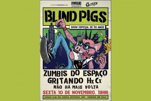BLIND PIGS PROMETE SHOW NOST&Aacute;LGICO NO CARIOCA CLUB EM S&Atilde;O PAULO (10/11)