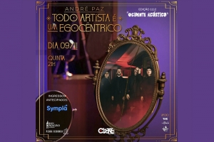 REI MAGRO PRODU&Ccedil;&Otilde;ES APRESENTA: ANDR&Eacute; PAZ - 9 NOVEMBRO - "OCIDENTE AC&Uacute;STICO"